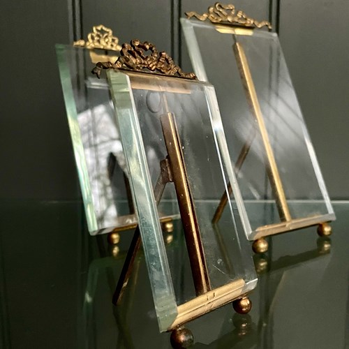 French Brass Photo Frames