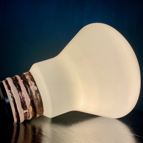 Giant Bulb-Shaped Lamp