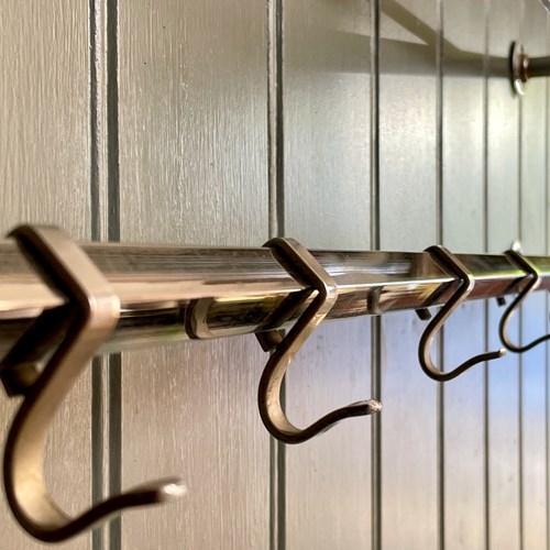 Chrome Coat Rack