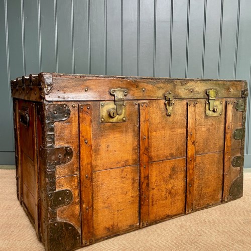 Vintage English Travel Trunk