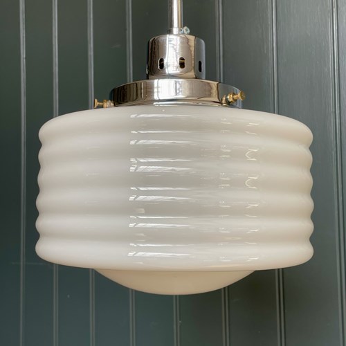 Deco Opaline Lamp
