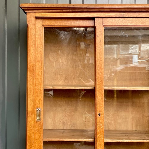 Oak Glazed Cabinet