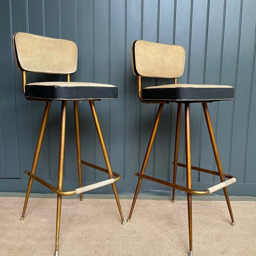 Pair Of 1950S Bar Stools