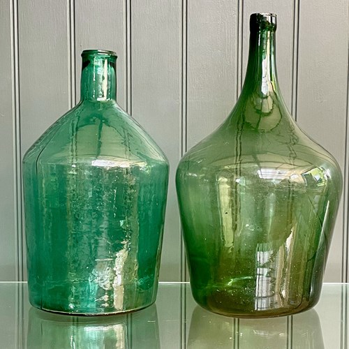 Large French Glass Vessels