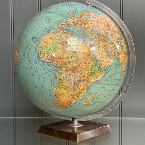 Large Vintage Globe