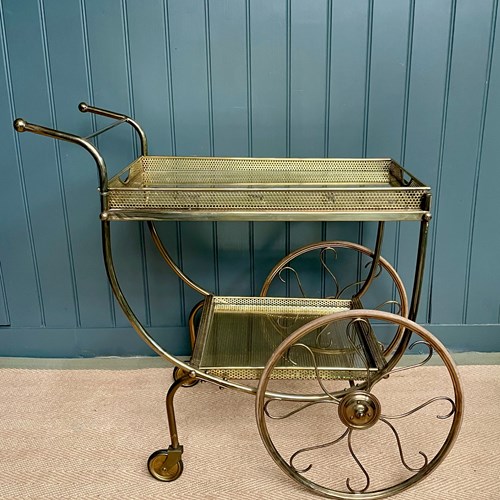 Swedish Mid Century Bar Cart By Josef Frank