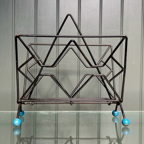 Mid Century Magazine Rack