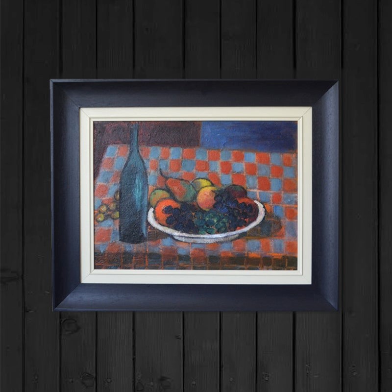 1956 Swedish Still Life Painting 'Fruit and Wine-barnstar-7614164c-4b11-4290-ada2-ffc6e04512ea-main-637247306049036623.jpeg