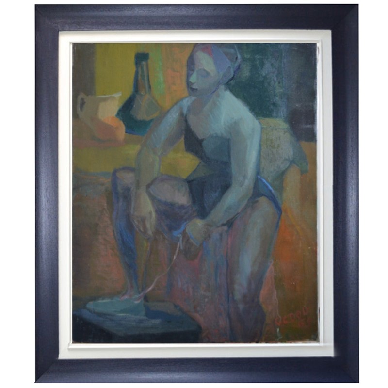 1965 Oil Painting, 'French Ballet Dancer'-barnstar-ballet-dancer-main-636995064656220996.jpg