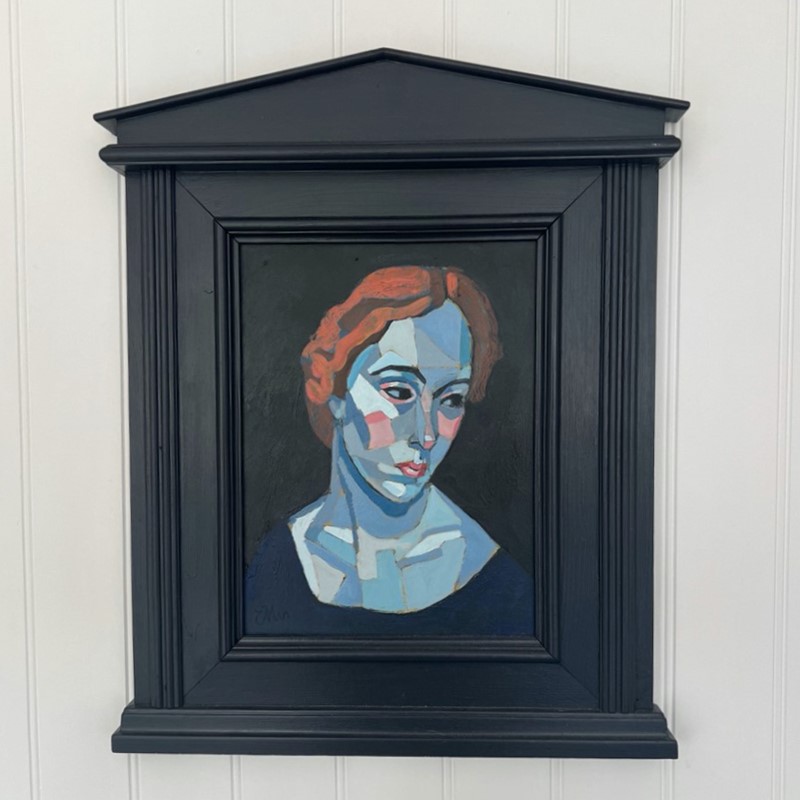 Contemporary Painting, 'Hélène ,' Poppy Ellis-barnstar-black-frame-1-main-637946222830364645.jpeg