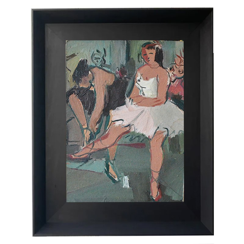 1940's French Ballerina Oil Painting-barnstar-french-ballerina-1-main-637481272271748146.jpg