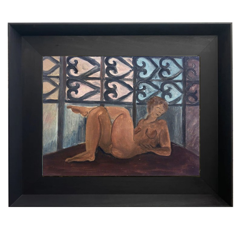 Early 20thC, Paris School Painting, Reclining Nude-barnstar-nude1-main-637435540441093235.jpg