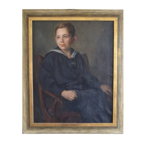 1926, Portrait Painting, 'Sailor Boy' Willy Zirges