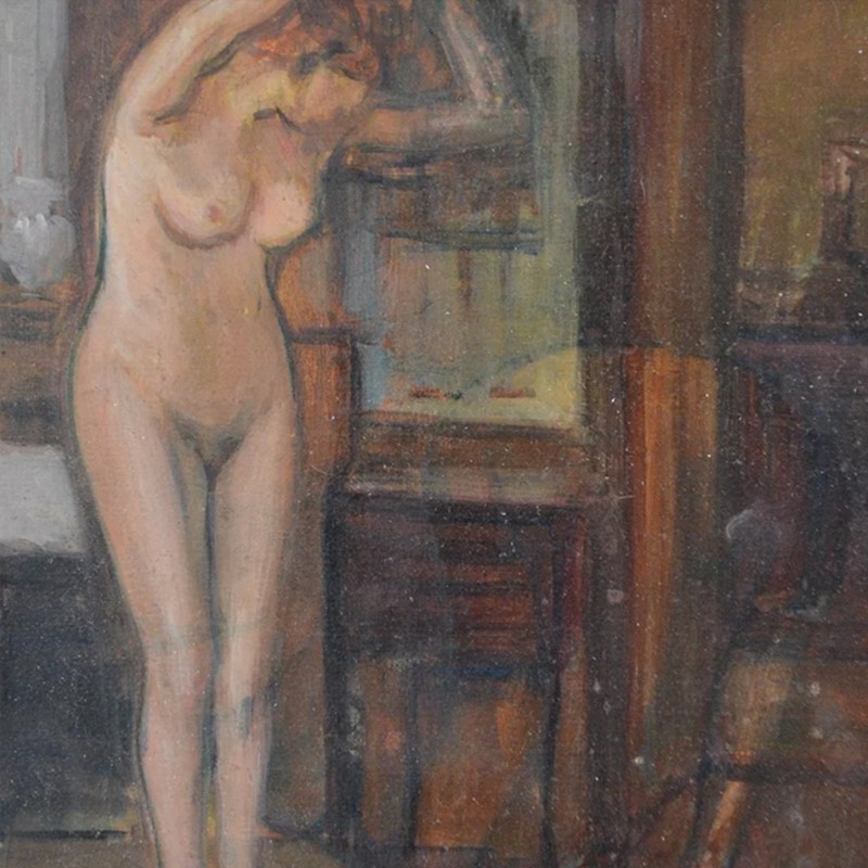 Early 20thC, French School, Studio Nude, Painting -barnstar-studio-5-main-637746686351185369.jpg