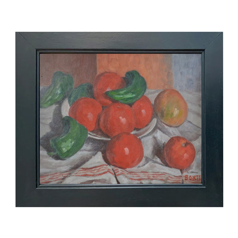 1930's, Painting, Tomatoes.' Josepth Bontet-barnstar-tomatoes-1-main-637612731374077627.jpg