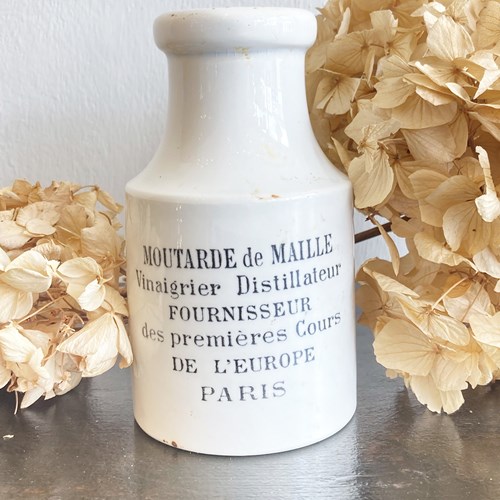 Old French Moutarde Pot