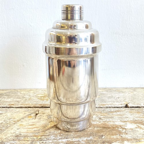 Vintage Silver Plate Cocktail Shaker