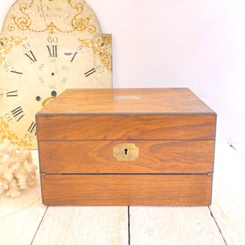 Victorian Mahogany Writing Box