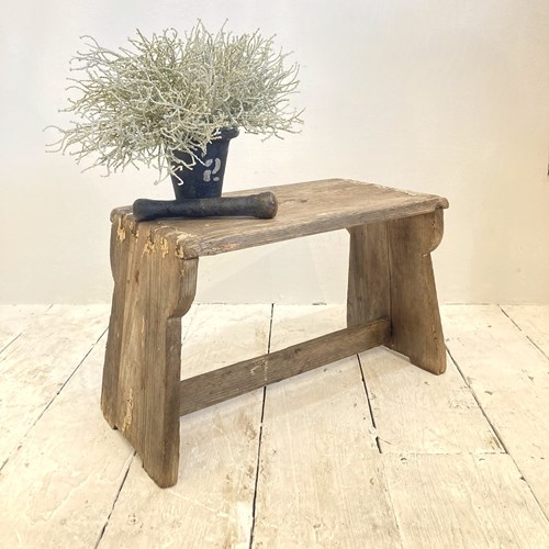 Rustic Old Stool