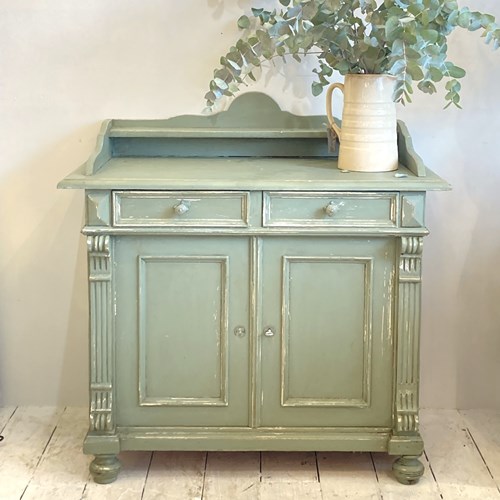 Painted Vintage German Buffet