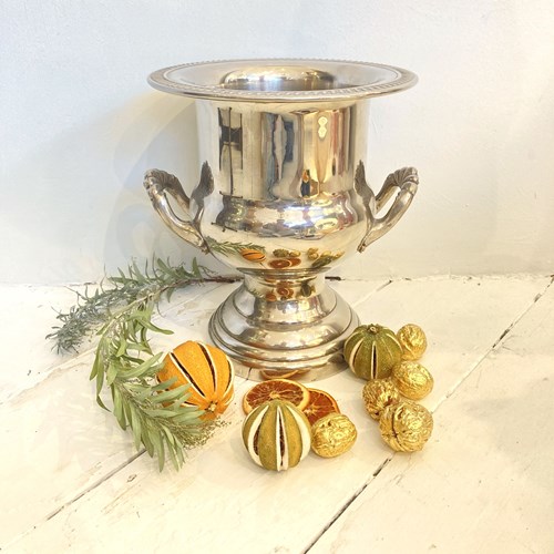 Vintage Silver Plated Champagne Bucket
