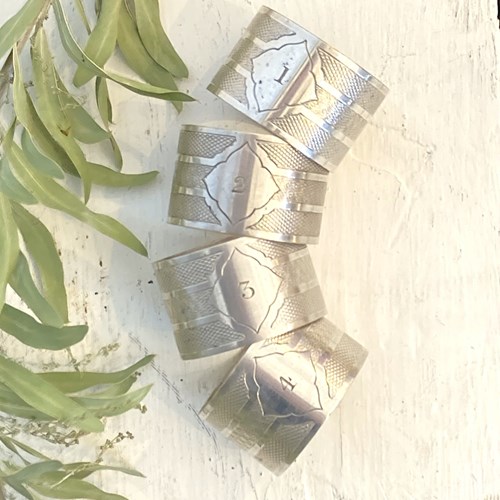 Numbered Napkin Rings