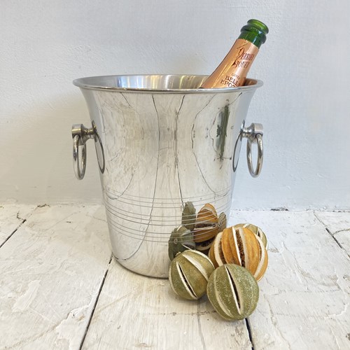 Vintage French Guy Degrenne Champagne Bucket