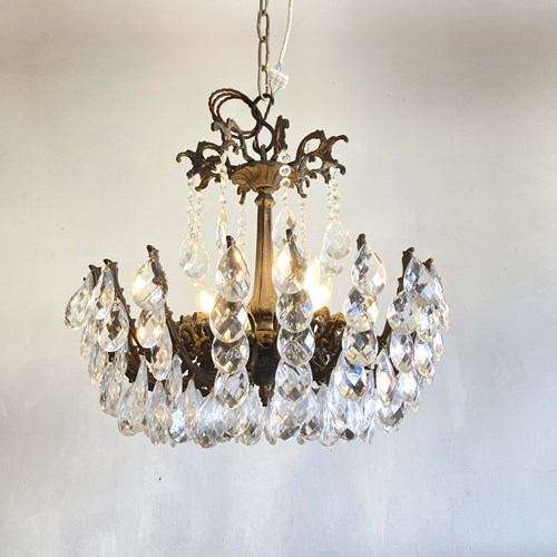 Antique Multi-Arm Chandelier