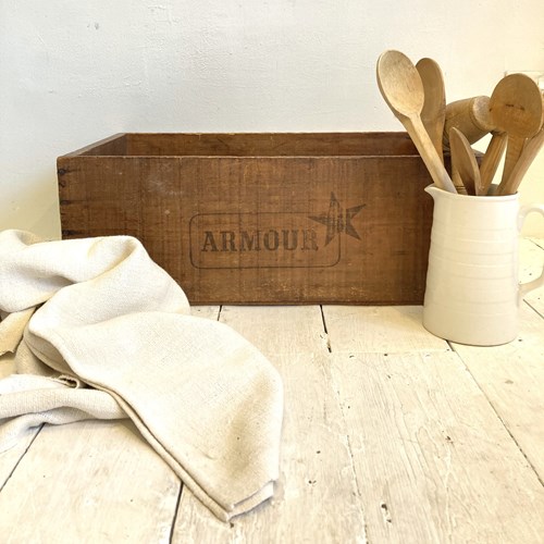 Vintage Argentinian Armour Crate