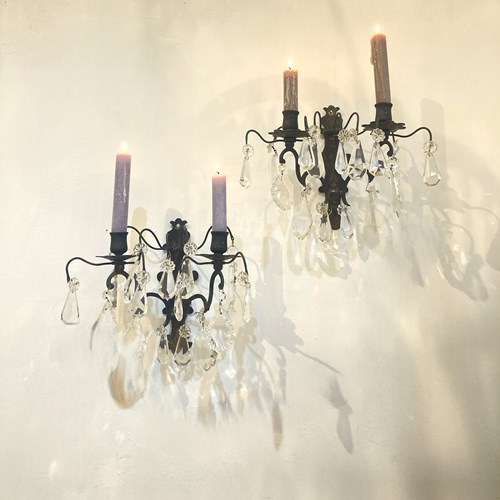 Pair Of French Candle Sconces