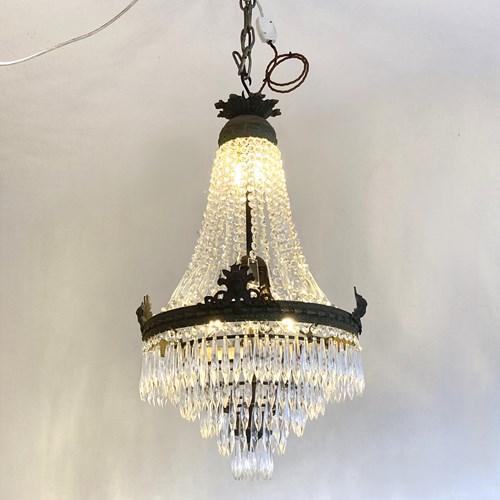 Antique Multi-Ring Chandelier