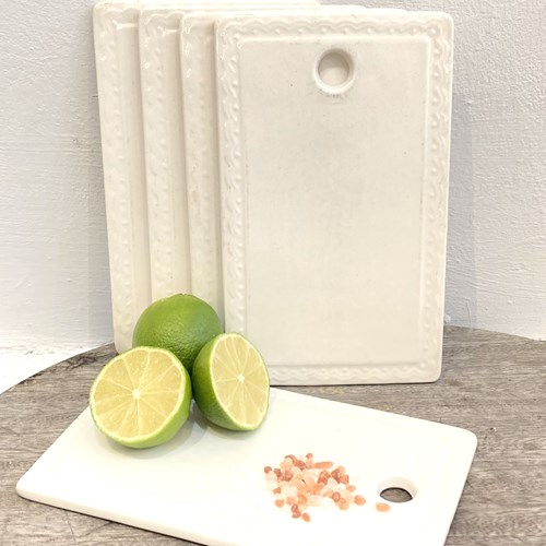 Antique French Ironstone Onion Boards