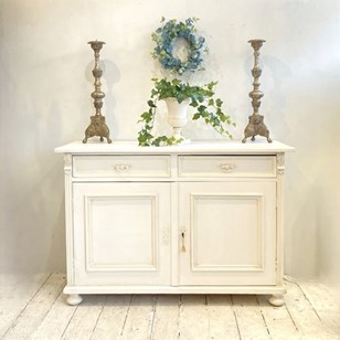 Painted Victorian Pine Sideboard