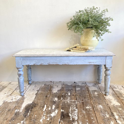 Rustic Painted Coffee Table