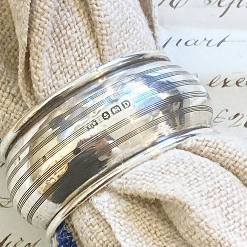 Sterling silver napkin ring