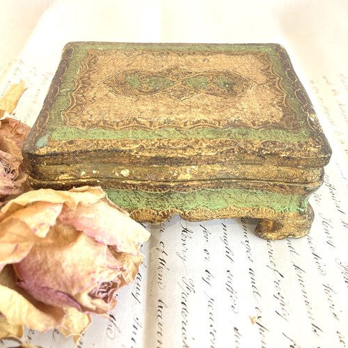 Vintage Florentine Casket