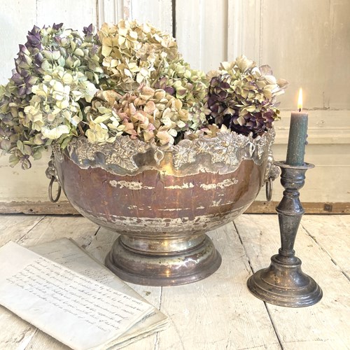 Large Antique Punch Bowl