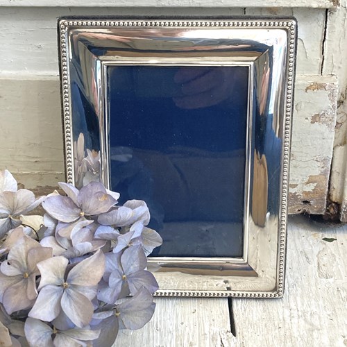 Vintage Silver Plated Photo Frame