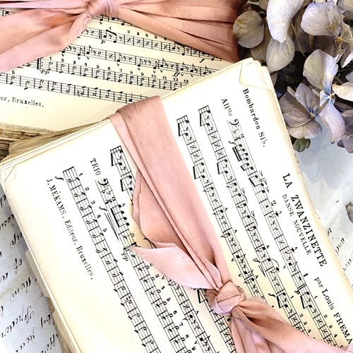 Bundles Of Antique Sheet Music
