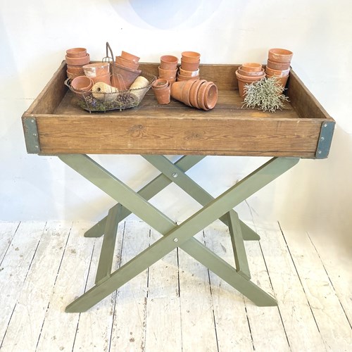 Rustic Potting Table