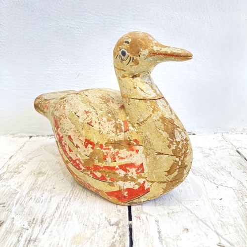 Old Carved Duck
