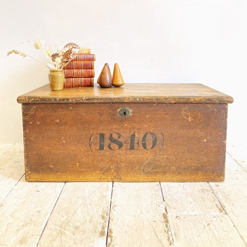 Early Victorian Carpenter's Trunk
