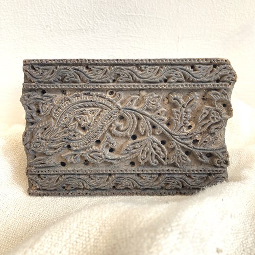 Old Indian Printing Block