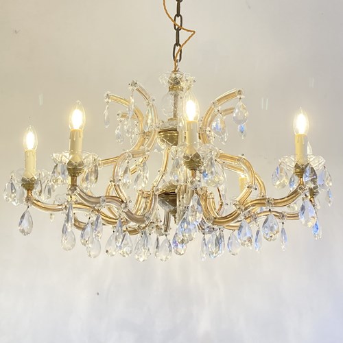 Vintage 8 Arm Marie Therese Chandelier