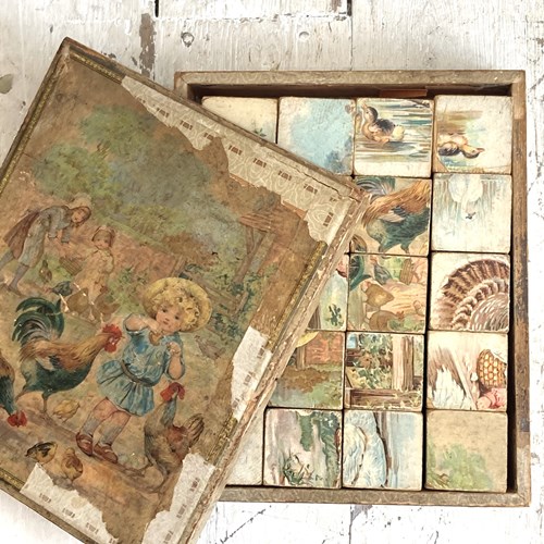 Antique Boxed Puzzle