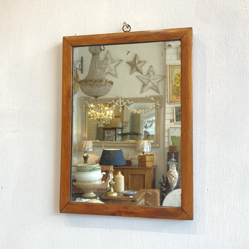 Victorian Mahogany Framed Mirror