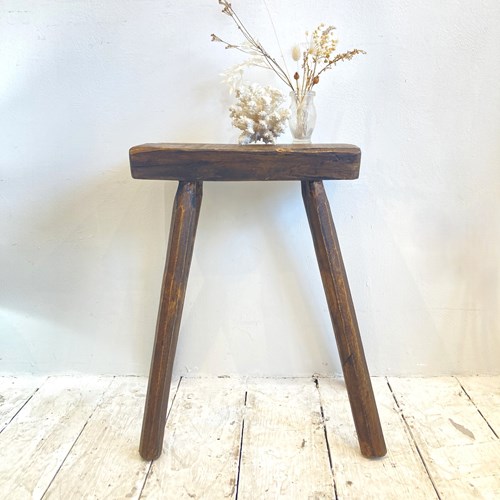 Rustic Hungarian Stool