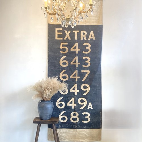 1951 Trolley Bus Blind