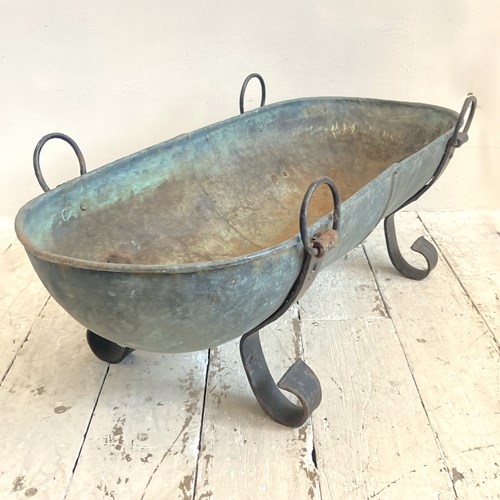 Antique Copper Planter