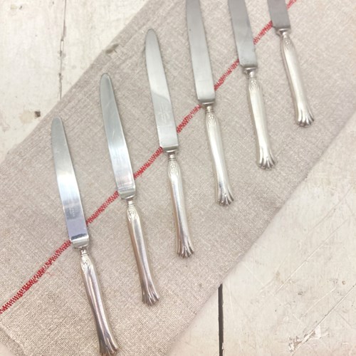 Vintage Mappin & Webb Lombard Knives (Set 6)